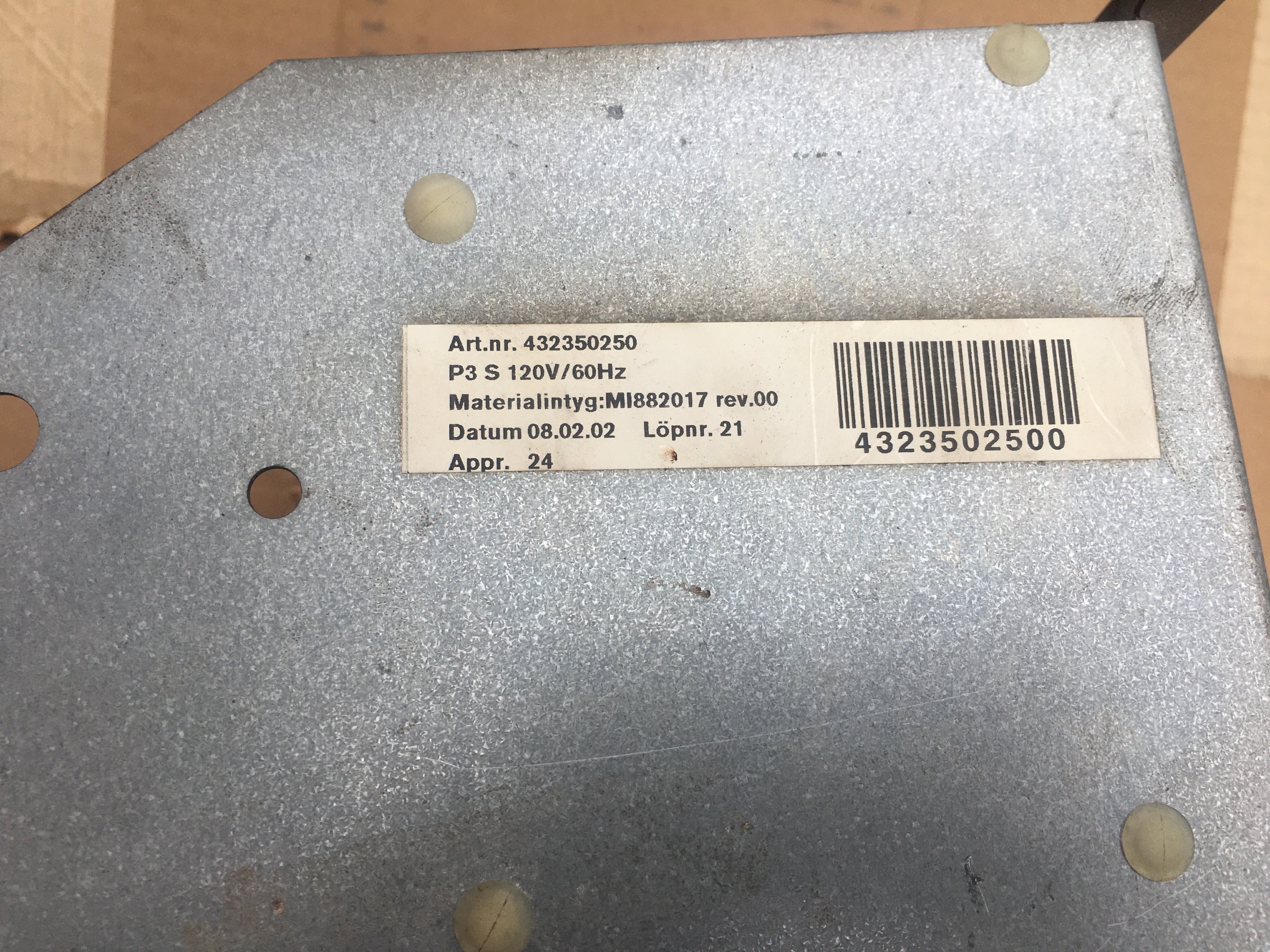 W620 Wascomat Washer Timer and Door Lock Control with Pressure Switch